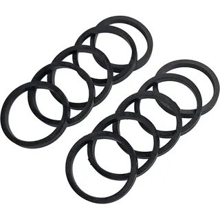 Gummiringe für Sternverschlüsse | 25 mm und 30 mm | 10 Stück | Ersatz für Ringe Kurzhantel und Langhanteln | Ersatzteil | Langlebig