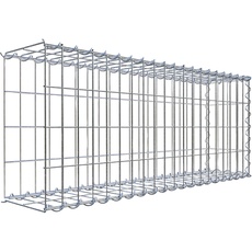 Bild Gabione, silbergrau, Maschenweite 5 10 cm