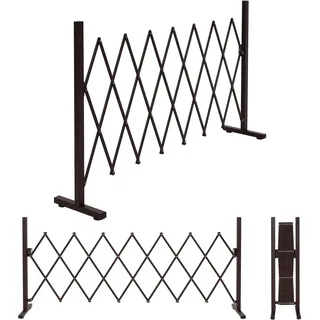 Alu Absperrgitter HWC-K56, Scherengitter Schutzgitter Zaun, ausziehbar schwenkbar Stahl 103x31-200x3