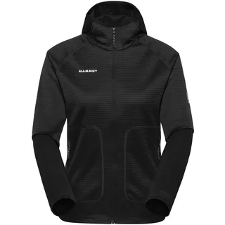 Mammut Crag ML Hooded Jacket Damen – Bequeme Midlayer Jacke mit Kapuze, atmungsaktiv & elastisch, ideal für Klettern, Wandern & Outdoor