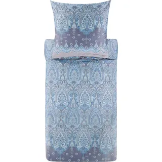 BASSETTI Bettwäsche Isolabella in grau | Gr.: 135x200 cm 80x80 cm)