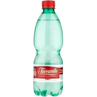 Ferrarelle Multipack 24 Flaschen Sprudelwasser 500 ml Transparent Plastik