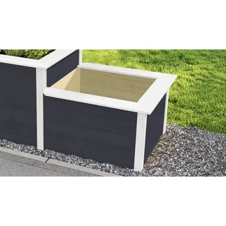 Weka Hochbeet 205 x 79 x 81 cm Grau