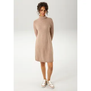 Aniston CASUAL Strickkleid Braun 36