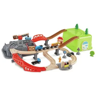 Hape Eisenbahn-bausteinset 80x50x14 Cm - Multicolor - One Size