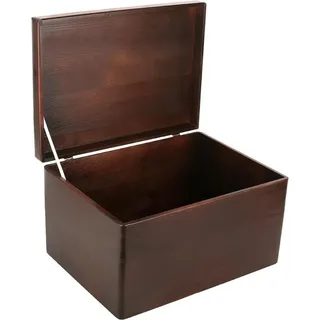 Creative Deco Holzkiste 40 x 30 x 24 cm 1-tlg. braun