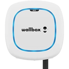 Wallbox Pulsar Max, Ladegerät für Elektrofahrzeuge (7.4kW, Type 2, Wi-Fi, Bluetooth, OCPP, Innen/Außen, 5m, einfache Installation), Weiß