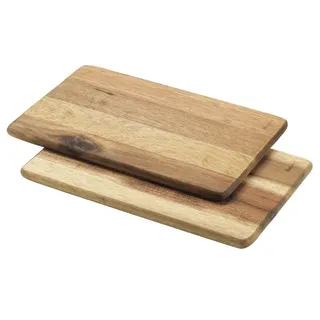 Metaltex Vesperbrett akazie, 2er-Set