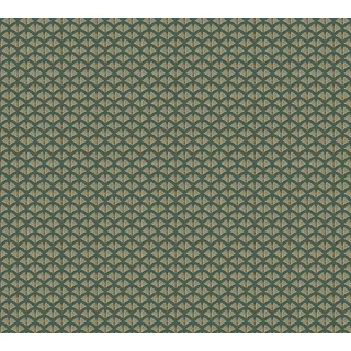 A.S. Création Trendwall 2 Art Deco Glitzertapete grün Gold FSC®