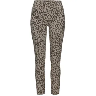 LASCANA Leggings eng lang Grau 36/38
