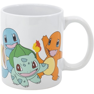 Stor KERAMIKBECHER 325 ML IN POKEMON 2 GESCHENKBOX, Bunt