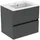 Möbelpaket Eurovit+ 2 Schubladen 61 x 56,5 x 45 cm Grau