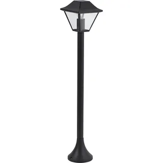 BELIANI Pollerleuchte Schwarz aus Aluminium 94 cm Außenbeleuchtung Gartenbeleuchtung Wegeleuchte Outdoor Modernes Design für Garten - Schwarz