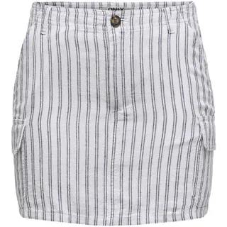 ONLY Minirock Damen, Bright White, M