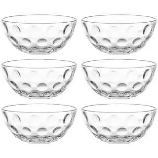 LEONARDO Schale Cucina Optic« 6 Stk. aus Glas, spülmaschinengeeignet, farblos