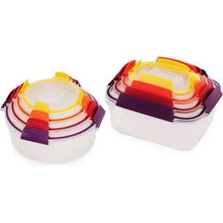 Joseph Joseph Nest Lock 8-tlg. Frischhaltedosen- Set Rund und E