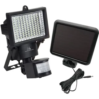 Maclean Brackets Solarleuchte Kunststoff 6W 360 Lumen 1 x Stück schwarz