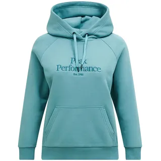 Peak Performance Original Hoodie Deluded Vision Türkis L