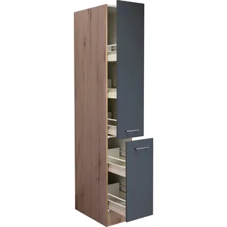 Flex-Well Apothekerschrank Morena 30 x 57 x 200 cm Grau