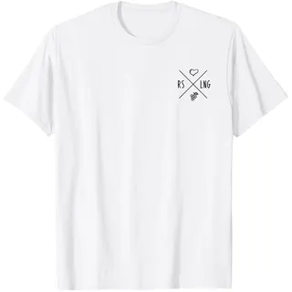 Wein Liebe Rslng Weißwein Rotwein Schorle Riesling T-Shirt