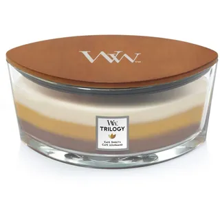 Woodwick Café Sweets Duftkerze 453 g beige