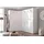 Drehtürenschrank Malta 40 x 185 x 54 cm Weiß