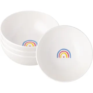 Villeroy & Boch Müslischalen Be Happy With Love bunt 4-tlg.