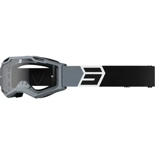 Shot Assault 2.0 Solar Motocross Brille, schwarz-grau für Männer