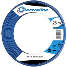 Electraline 21202 Kabelstrang FS17 1 x 2,5 m 25 blau