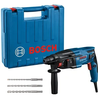 Bosch GBH 2-21 inkl. 3x Bohrer SDS plus + Koffer