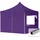 Faltpavillon 3 x 3 m inkl. 4 Seitenteile Lila