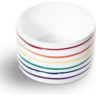 Gmundner Keramik Buntgeflammt, Unterteil Vorratsdose H. 9 cm