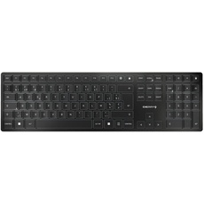 Bild KW 9100 SLIM Tastatur Universal RF Wireless - Bluetooth Schwarz