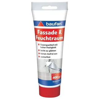 Baufan Fassaden- und Feuchtraumspachtel 400 g