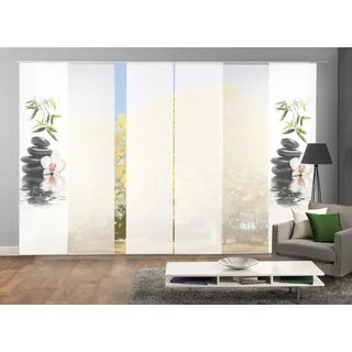 HOME WOHNIDEEN Schiebevorhang ¦ weiß ¦ Maße (cm): B: 60