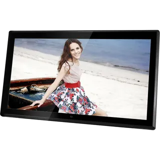 Braun Photo Technik Braun DigiFrame 1731 8GB 43,9cm (17,3 Zoll) Bilderrahmen (8GB Speicher, 1920 x 1080 Pixel, 16:9 Seitenverhältnis)