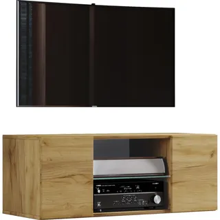 VCM Jusa Lowboard 40 x 95 x 36 cm Beige Holz