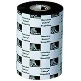 Zebra RIBBONS 3400WAX/RESIN - Print ribbon Schwarz