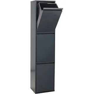 ARREGUI Mülltrennsystem 51 l Anthrazit