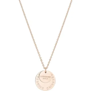 Liebeskind Berlin LIEBESKIND TIME & JEWEL Kette aus Edelstahl in Roségold LJ-0684-N-45