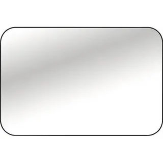 Rahmenspiegel Cordia TENDER LINE 80x100 cm mit Alurahmen schwarz