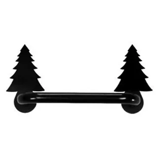 Village Wrought Iron 10,2 cm Kiefer Baum Tür Griff Horizontal