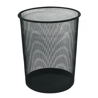 Q-Connect Papierkorb 19 l Schwarz