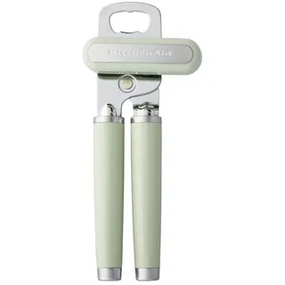 KitchenAid Classic Multifunktions-Dosenöffner und Flaschenöffner, einfach zu bedienen, rasiermesserscharfes Schneidrad aus Edelstahl, weiche ergonomische Griffe, Pistazie