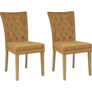 Colorado 2 St. Samtvelours goldgelb/eiche