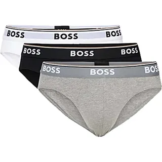 HUGO BOSS Herren Slips aus Stretch Baumwolle im Dreierpack Mix/999 XL - Bunt