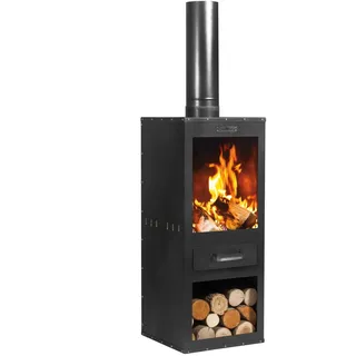 Cook King Xxxl Kaminofen Schwarz