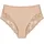 mit Spitze femininer Stil glatt elegant beige