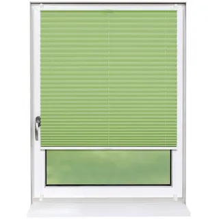 Deco-Raum Plissee Basic 120 x 150cm Klemmfix ohne Bohren , Grün , Textil , 120x150 cm , Heimtextilien, Vorhänge, Plissees