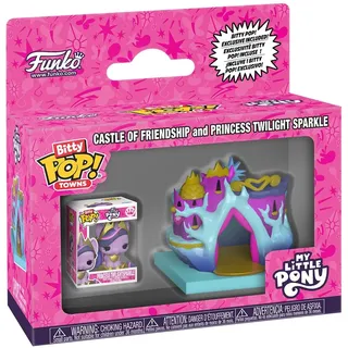 Funko Bitty POP! Town: My Little Pony - Castle of Friendship - Sammelfigur 3 cm